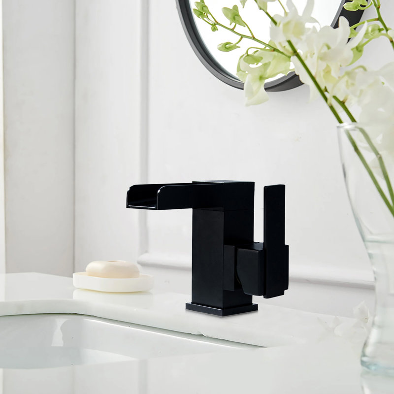 Robinet de salle de bain à un trou