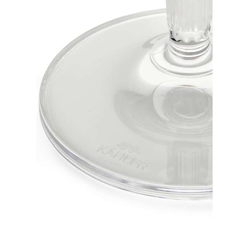 Hammershoi Champagne Glass, Clear
