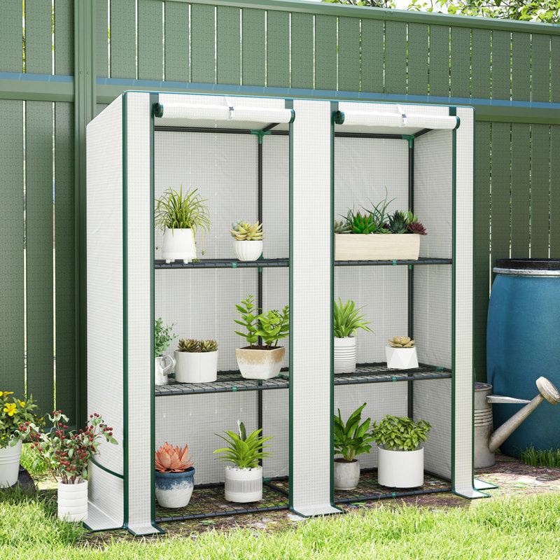 Liora Three-Tier Mini Greenhouse With UV Resistant Cover And Strong Steel Frame