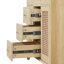 Spacious Vanity Cabinet And Sink, 48 Inch Wood Mdf Rattan, Modern Home