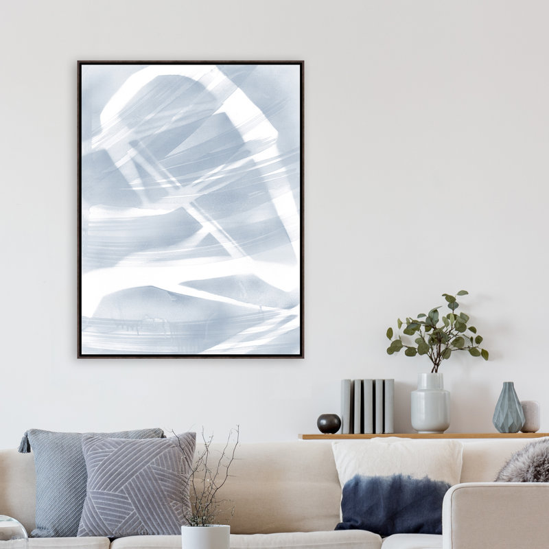 «Light Touch II» par Guseul Park, reproduction d'art sur toile encadrée, Encadré sous verre, H 54,5 po x l 41,5 po x P 1,5 po