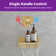1 waterfall  faucet with  one Handle 