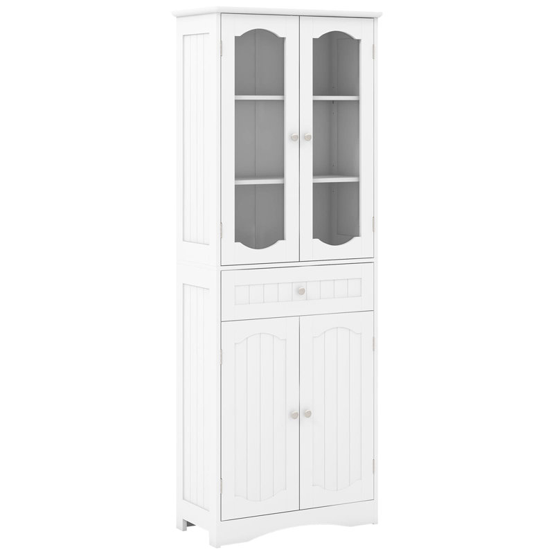 Freestanding Bathroom Cabinet, White