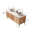 Meuble-lavabo autoportant avec lavabo, pré-assemblé