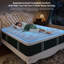 Matelas hybride extra-ferme en mousse à mémoire de forme de 16 po avec isolant de mouvement, régulateur de température et support de bordure robuste pour hôtel, chambre à coucher, appartement Bovedon-620815870-620815871