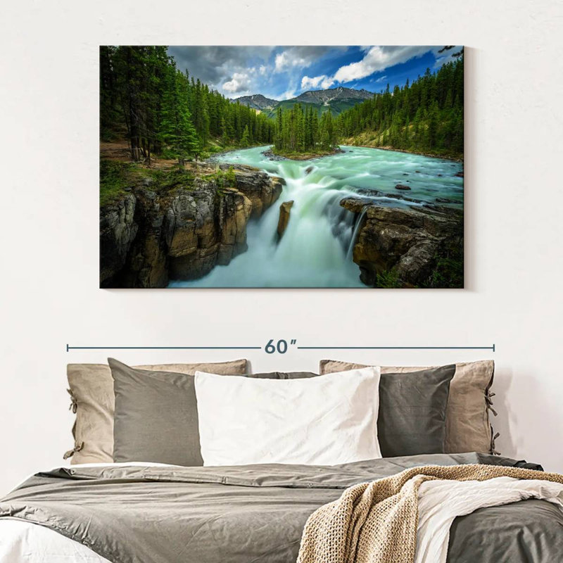 Cascades d'Alvord Upper Sunwapta, H 34 po x l 51 po