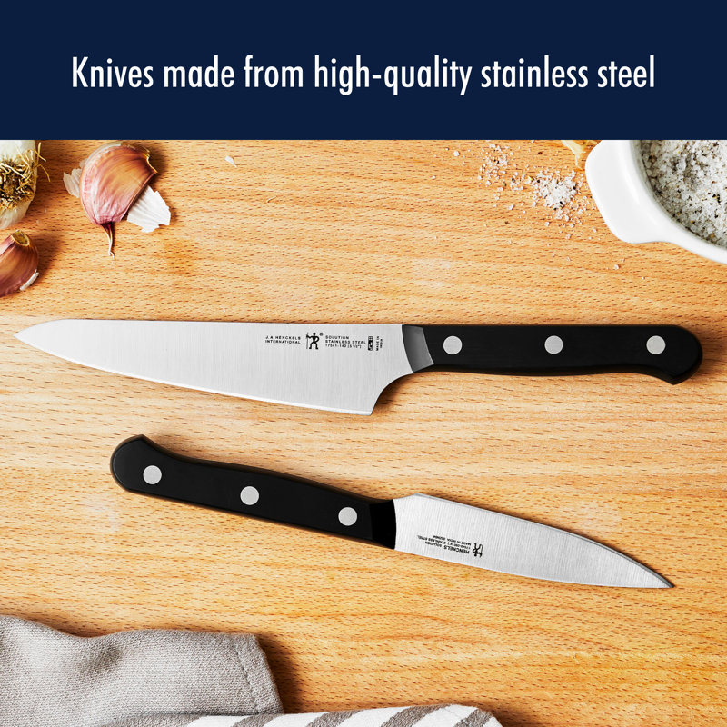 HENCKELS Solution 20-Piece Self-Sharpening Knife Block Set