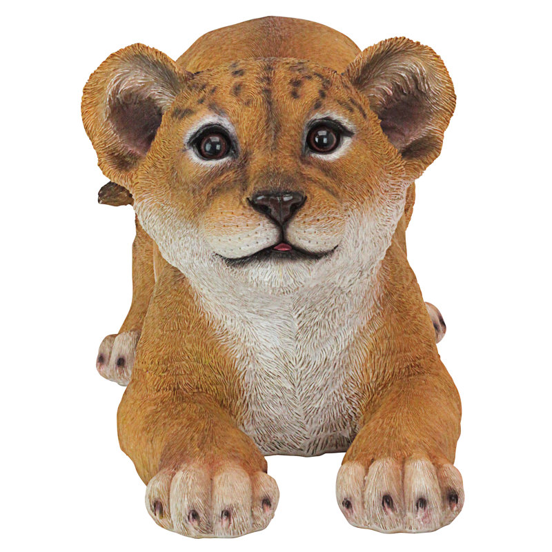 Tibesti Lion Cub of the Sahara Statue