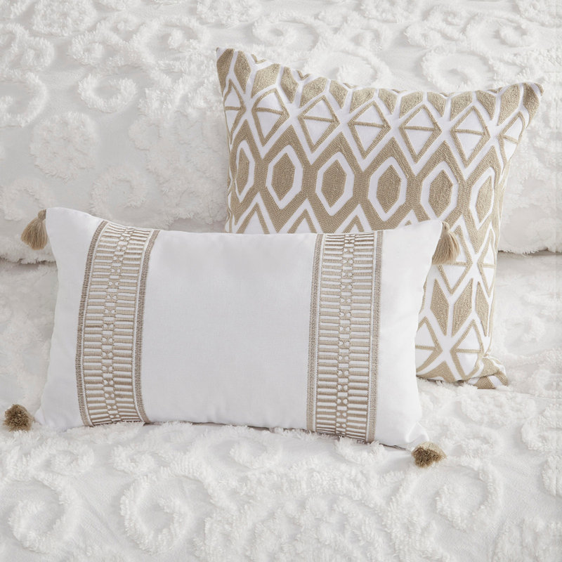 Comforter Mini Set Ivory, Full/Double Comforter