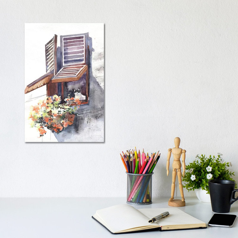 City Tales by Marina Ignatova - Wrapped Canvas Print, 20.32 cm H x 30.48 cm W