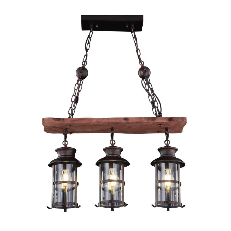 Spring Street 3 - Light Antique Bronze Pendant