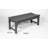 Backless Bench With Wood-Like Surface For Garden - All Weather, Protected, White, 500Lbs Capacity, Materials, Simple Install Any Outdoor Setting Patio Design Weather Resistance, Assembly Process