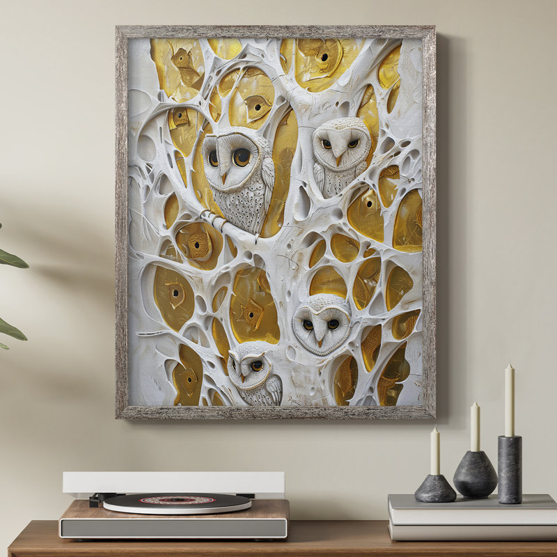ANIMALS Series LXIV, reproduction encadrée - bois massif, H 11 po x l 9 po