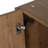 12" Bathroom Side Cabinet,Soft Close Doors,Float Mounting Design,Imitative Oak(KD-Packing)-103532351