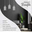 3 - Light White Kitchen Island Pendant
