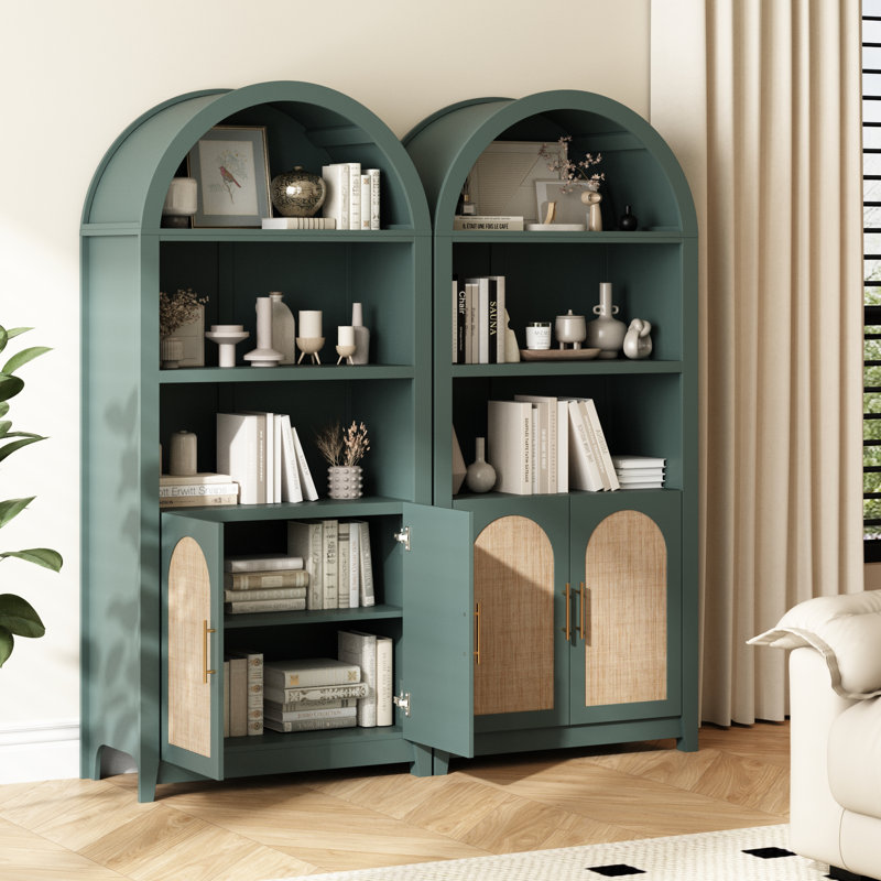 Armoire en bois 69 po, Vert