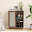 Buffet avec rangement, armoire de bar avec porte-bouteilles, armoire d'appoint-1835655371