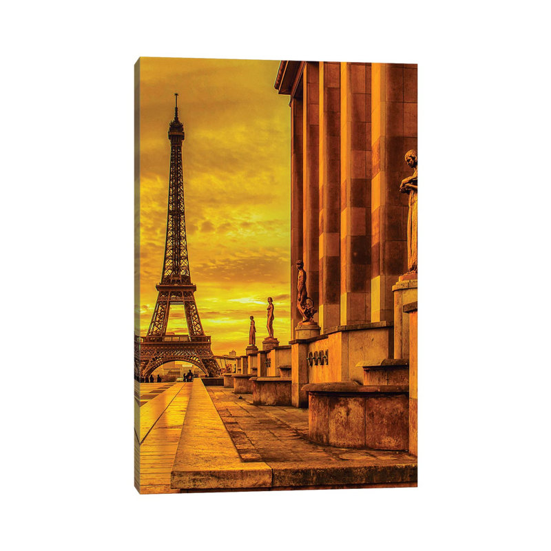 Paris Sunrise by Rose Palmisano - Gallery-Wrapped Canvas Giclée on Canvas, Wrapped Canvas