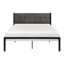 Lit plateforme tapissier Yesha-1398738480