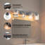 Kartell 3 - Light Dimmable LED Vanity Light-1809045434