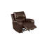 Fauteuil inclinable et oscillant en cuir Joela-94566790-99401252