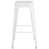 White is out of stock selected