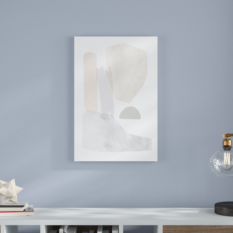 Sweet Simplicity I by Victoria Borges - Painting Print, Wrapped Canvas, 76cm H x 51cm W