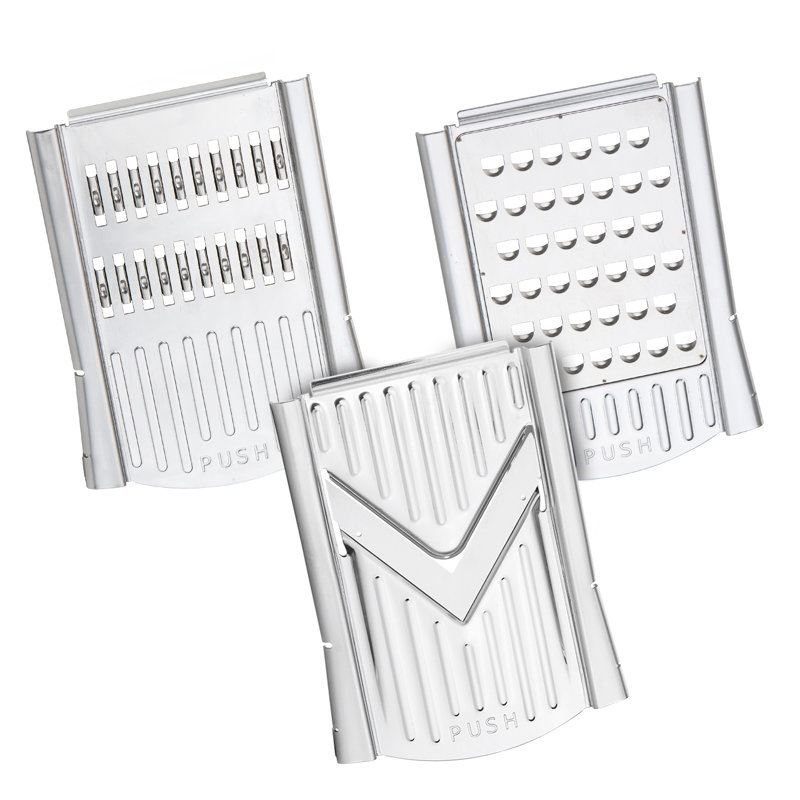 Genius - Piece Stainless Steel Stainless Steel Slicer Set