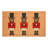 Christmas Bear Doormat 17"x29"