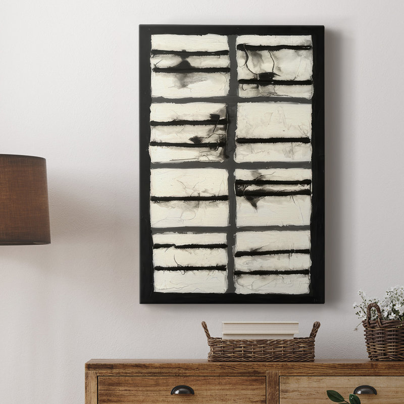 Linear Entropy I -Custom Wrapped Gallery Cavas, 36" H x 24" W