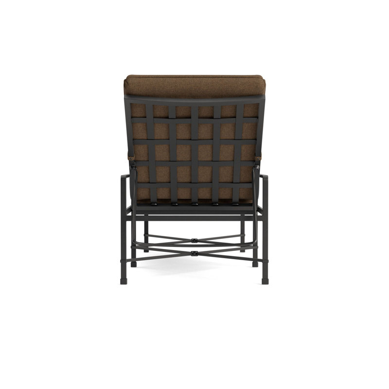 Venetian Outdoor Chaise Lounge, Fusion Moccasian, Textured Pewter
