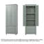 Tall Storage Cabinet With Two Drawers-115607498