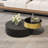 Modern Extendable Nesting Coffee Table,  31.5'' Round Living Room Table With Rotating Top-1280468249-1280468244