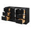 Base de meuble-lavabo simple 60 po en bois massif 60 po-115860320