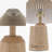 Anirudh 20.5" Rustic Scandinavian Resin/Iron Lighthouse LED Table Lamp with Pleated Shade