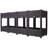 Elevated Planter For Outdoor Plants: 63"X15.7" Polypropylene Raised Bed With Drainage Herbs, Veggies, And Flowers, Brown Veggies: Flower & Herb Gardens,-1441368020-1441368022