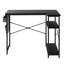 L-Shaped Metal Base Computer Desk