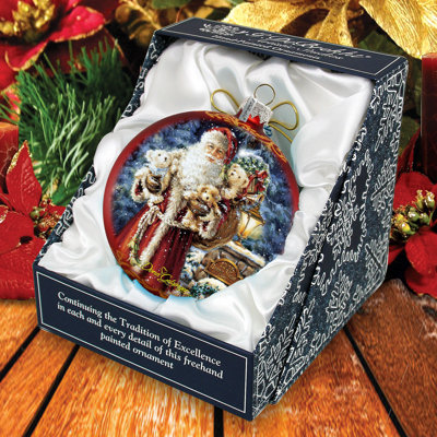 Ornement boule de Noël Holiday Splendor