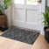 Premium Machine Washable Prisco Black Rug