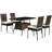 Ladera 4 - Person Patio Dining Set Rectangular Table with Cushions Included-748203986