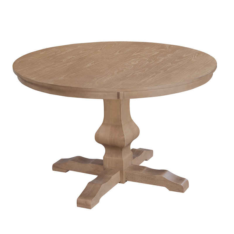 Table de salle à manger ronde, Clair naturel