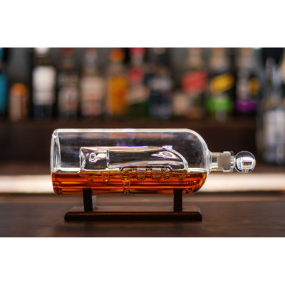 ClassicLiving Train In A Bottle Decanter 75cl Capacity
