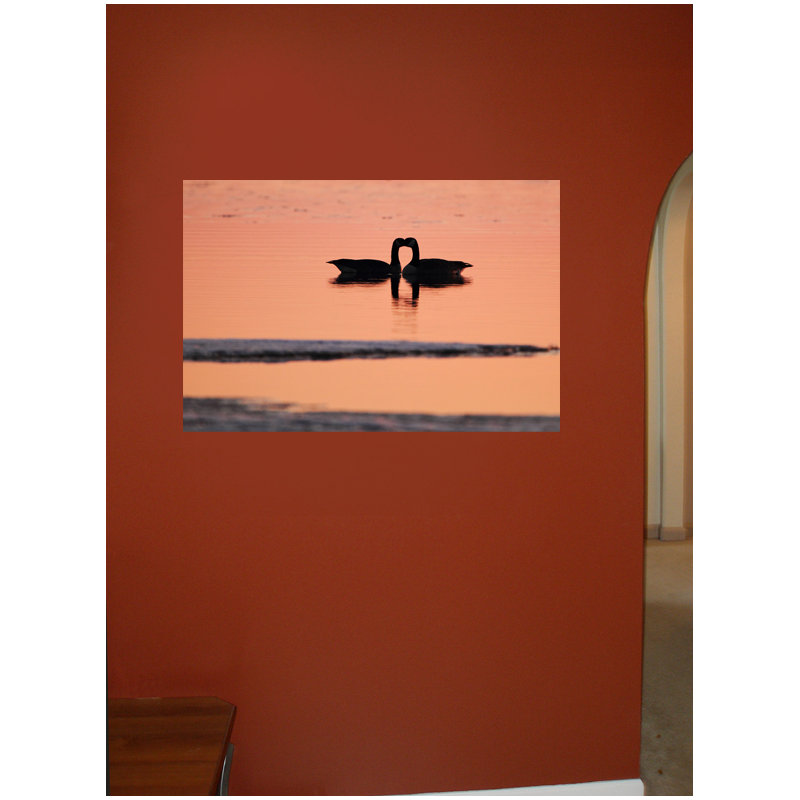 Décalcomanie murale love d’oie, 16 po x 24 po
