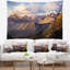 Nuages, sur, long, pic, paysage, tapisserie-28482854