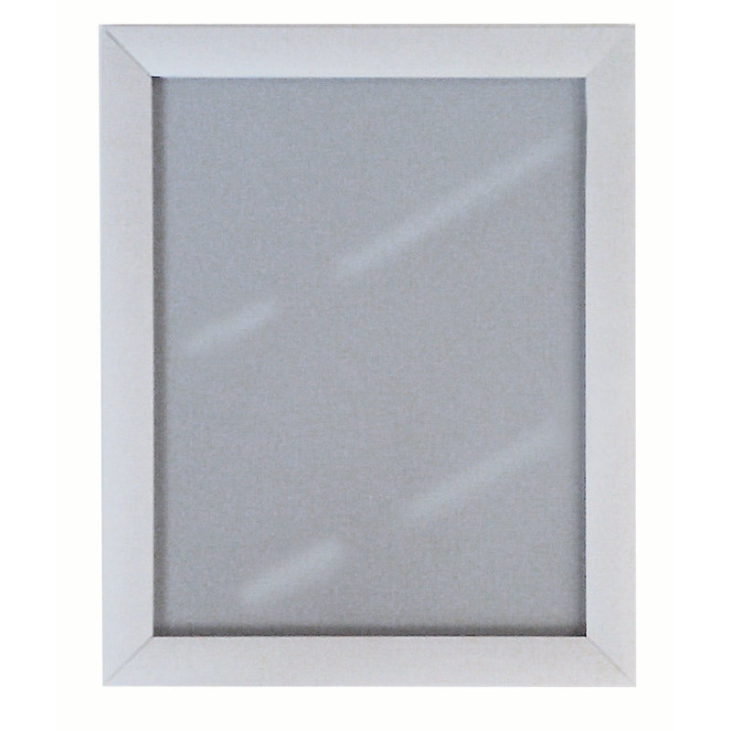 Cadre photo snap Liller, Satin anodisé, H 11 po x l 8,5 po x P 0,38 po