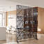 Outdoor & Indoor Privacy Screen Metal Privacy Screen 76" H×48" W