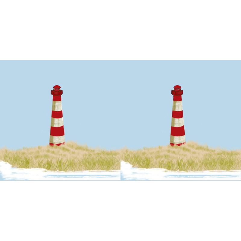 Housse de coussin carrée d’extérieur Sea Pines, 20 po x 20 po
