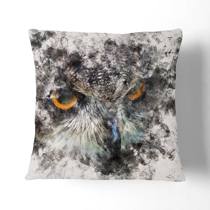 Square Cushion, 55cm H x 55cm W x 20cm D, White