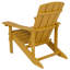 Chaises Adirondack d'extérieur en résine de polyester toutes saisons Balasi-1957504018
