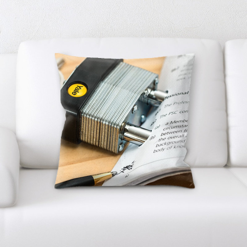 Microsuede Throw Pillow